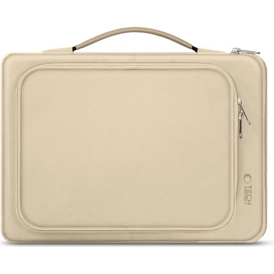 Tech-Protect Калъф тип чанта за 13-14 инчов лаптоп от Tech Protect Basic Bag - Desert Beige (5906302380589)