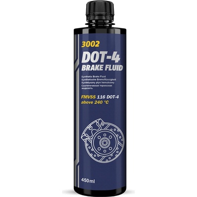 Mannol Brzdová kvapalina DOT 4 450 ml