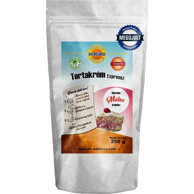Dia Wellness Tortový krém expres malina 250 g