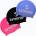 Synergy Плувна шапка Synergy Silicone Swim Cap 3 pcs. black/lavender/pink