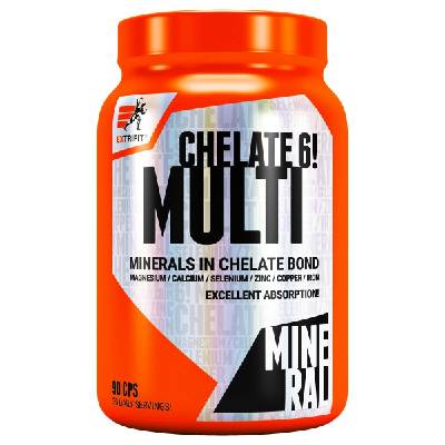 Extrifit Chelate 6! Multimineral 90 kapslí