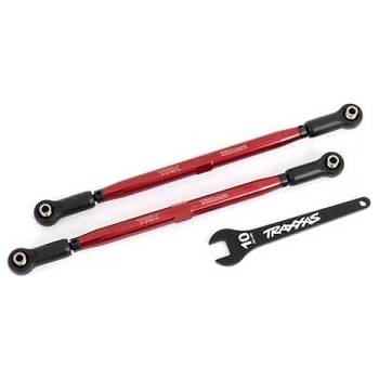 Traxxas алуминиева червена свързваща щанга (2) (за #7895)