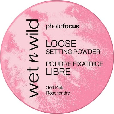 wet-n-wild oblicej PowderPhoto Focus Loose Setting Powder Soft Pink 20 g