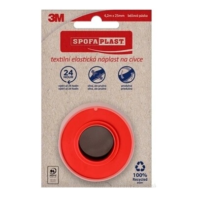 3M Spofaplast č.132N Textilní elastická náplast 1 ks