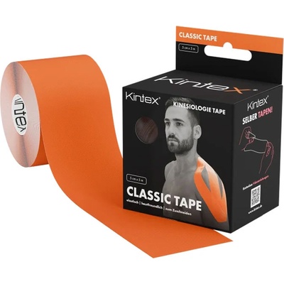 Kintex Classic kineziotejp oranžová 5 m x 5 cm
