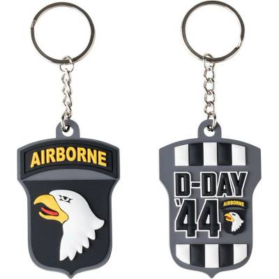 FOSTEX GARMENTS Klíčenka 3D PVC 101st Airborne D-Day 44