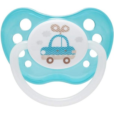 Canpol babies Каучукова анатомична залъгалка Canpol - Toys, 0-6 m, Синя (23/259_blu)