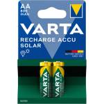 VARTA Акумулаторни батерии Varta Recharge Accu Solar, AA, HR6, 1.2V, 800mAh, NiMH, 2бр. в опаковка