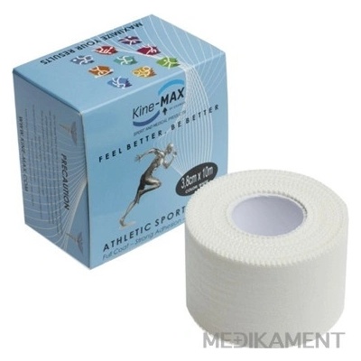 Kine-MAX Non-Elastic Sport Tape tejpovacia páska fixačná 3,8 cm x 10 m
