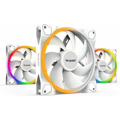 be quiet! Light Wings WHITE 140mm PWM high-speed Triple-Pack BL103