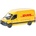 Mikro Mercedes-Benz DHL 12, 5см метал на заден ход (520230)