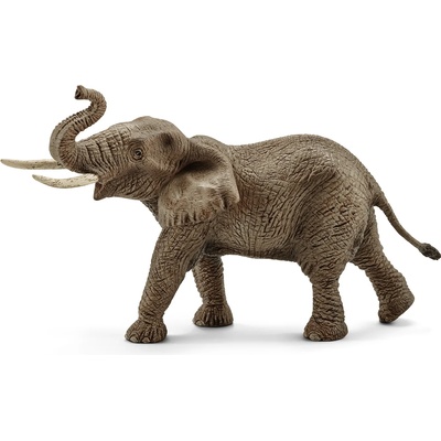 Schleich Фигурка Schleich Wild Life Africa - Африкански слон, мъжки с вдигнат хобот (14762)