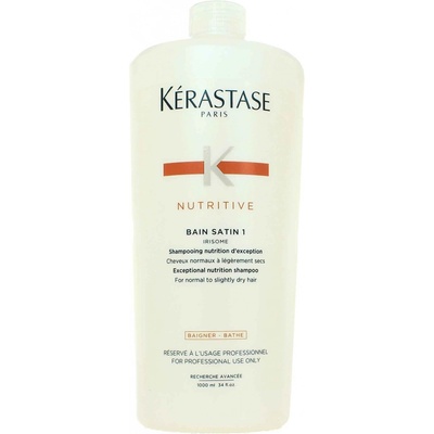 Kérastase Nutritive Bain Satin 1 Irisome Shampoo 1000 ml