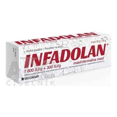 INFADOLAN ung der (tuba laminátová) 1x30 g
