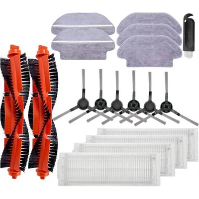 Mobilly комплект четки и филтри за Xiaomi Mop 2S, Mop Pro, Xiaomi S10, ETA Navaggio, Karcher VC3 (Xiaomi Viomi V2, mop pro, s10)