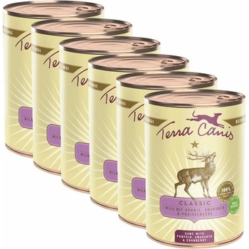Terra Canis ﻿Game with pumpkin amaranth & cranberry 6 x 400 g