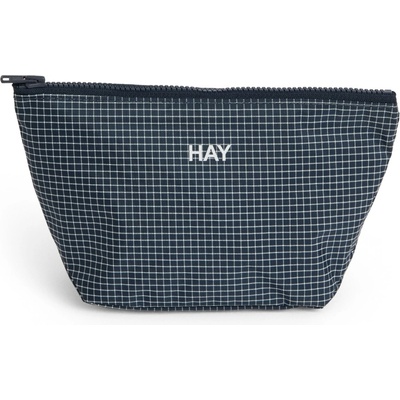 Hay pouzdro Grid S Dark blue modrá textil