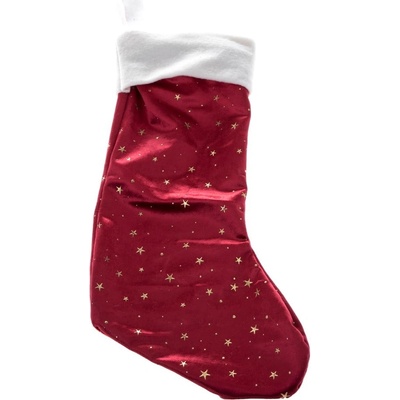 Dakls Sock závěsná vánoční dekorace červená