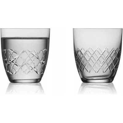 LYNGBY GLAS EATON sklenice na whisky s diamantovým brusem 300 ml