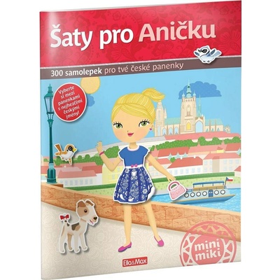 Ella & Max šaty pro Aničku kniha samolepek