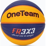 OneTeam Топка за баскетбол OneTeam Rim Rush Fiba 3x3 blue