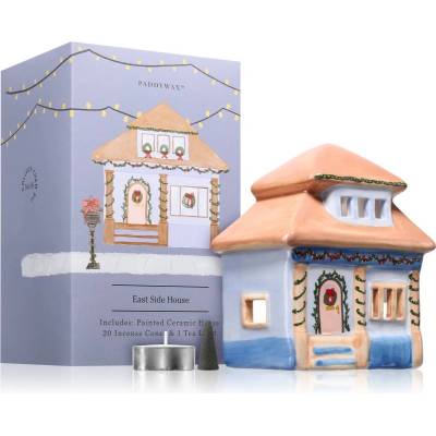 Paddywax Ceramic Houses vykuřovadla 20 ks + čajová svíčka 1 ks