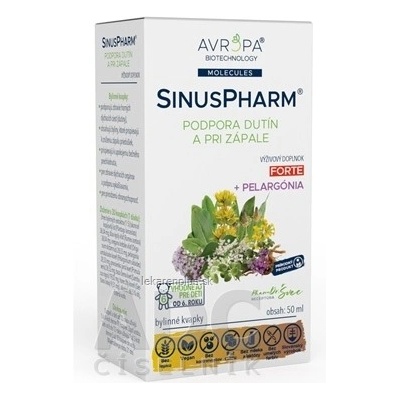 Avropa SinusPharm bylinné kvapky 50 ml