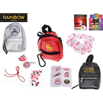 RAINBOW Mini batoh s doplnkami HIGH