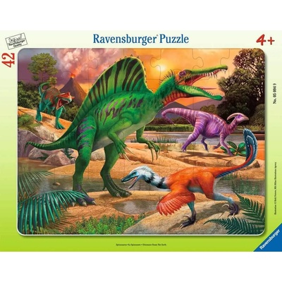 Ravensburger Пъзел Ravensburger от 42 части - Спинозавър (05094)