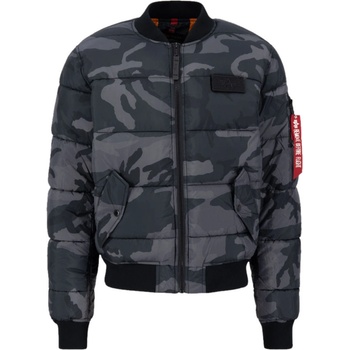 Alpha Industries мъжко яке (бомбър) alpha industries - ma-1 - черен камуфлаж_138116c