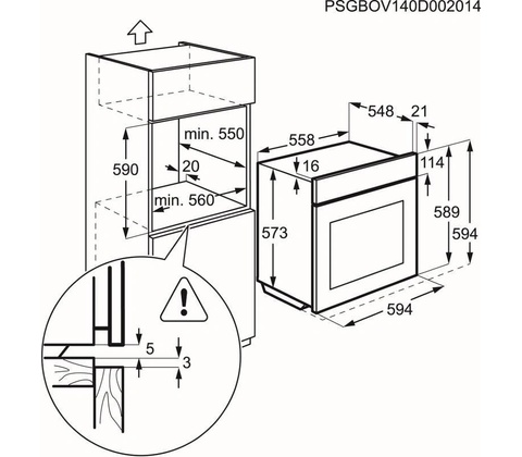 Electrolux EOB6220AOR
