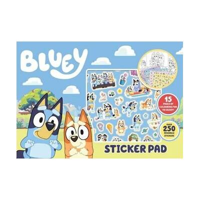 Character samolepkový blok Bluey