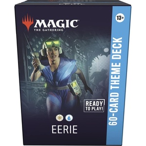 Magic the Gathering Magic The Gathering: Secrets of Strixhaven 60-Card Theme Deck Eerie (D53440000-2) - ozone