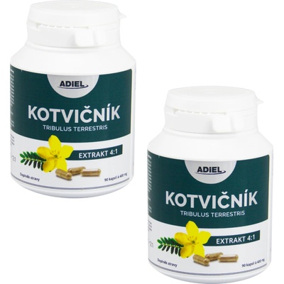 Adiel Kotvičník zemní Tribulus terrestris 90 kapslí