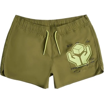 G-STAR Бански гащета G-Star Carnic Graphic swimming shorts - Green (Mayfly)