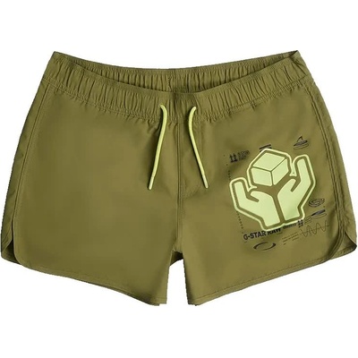 G-STAR Бански гащета G-Star Carnic Graphic swimming shorts - Green (Mayfly)