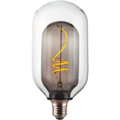Nordlux LED žárovka T95 4,1W E27 1800K dymová Dekorativní žárovky sklo, hliník IP20