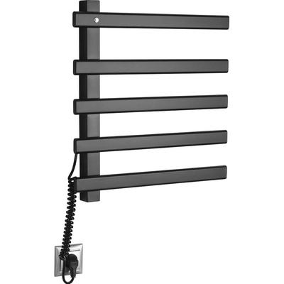 Sapho ELCOR EB530 480 mm x 520 mm x 50 mm čierna matná