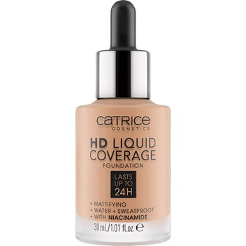 Catrice Фон дьо тен HD Liquid Coverage, 040 Warm Beige, 30 ml