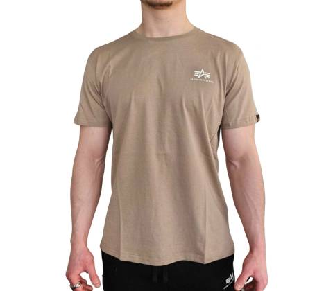 Alpha Industries Basic T Small logo Vintage sand