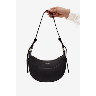 Flora & Co Malá kabelka z ekokože čierna