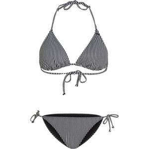 O'Neill Дамски комплект бикини O'Neill Women's Essentials Capri Bondey Bikini Set Bikini - Black Micro Stripe - размер 38 (EU) (150-6542-0113)