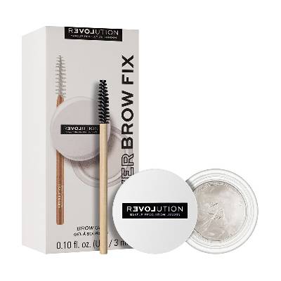 Revolution Fixační gel na obočí Relove Power Brow Fix Clear (Brow Gel) 3 ml