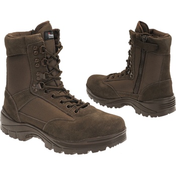 Mil-tec tactical so zipsom YKK hnedé