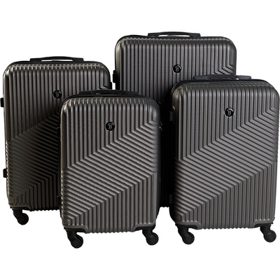 BERTOO Milano tmavě šedý set 99l, 70l, 52l, 38l
