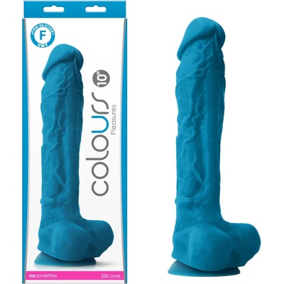 Дилдо, цветно удоволствие, 30, 9см. - Colours Pleasures Blue (NSTOYS0862)