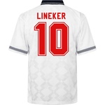 Score Draw Футболна фланелка Score Draw Lineker Retro England Home Shirt 1990 - Lineker 10