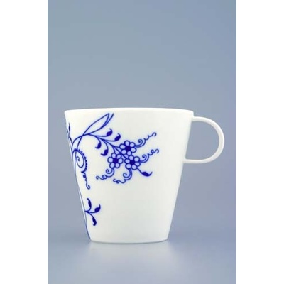 Dubí Šálka čaj Bohemia Cobalt dizajn prof arch Jiří Pelcl český porcelán 200 ml