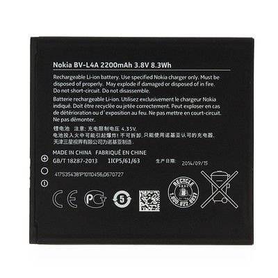 Оригинална резервна батерия за Nokia Lumia 830 - Nokia Battery BV-L4A (bulk package) (V-L4A)