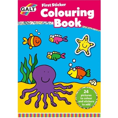 Galt Моята първа книжка за оцветяване Galt - Със стикери (A3068C)